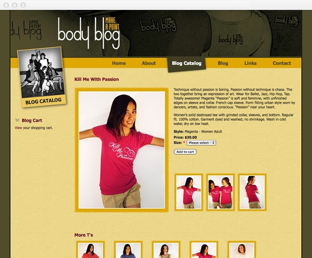 StirStudios Web Portfolio | Body Blog