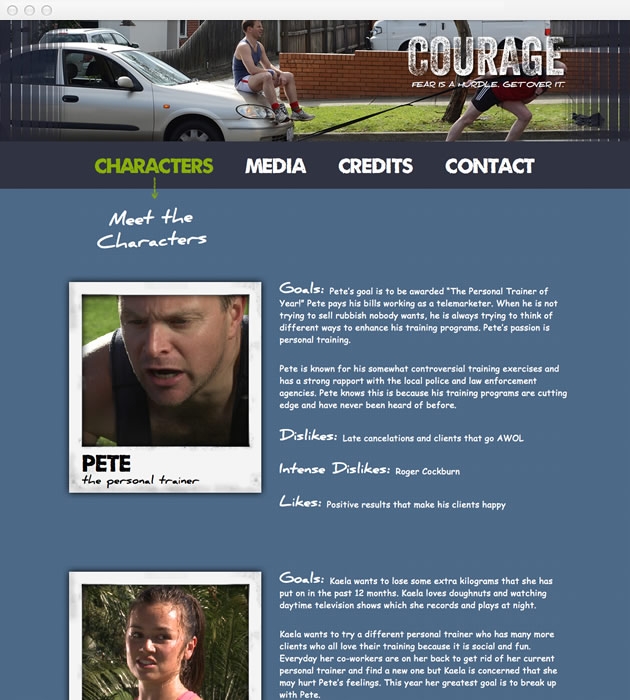 StirStudios Web Portfolio | Courage the Film