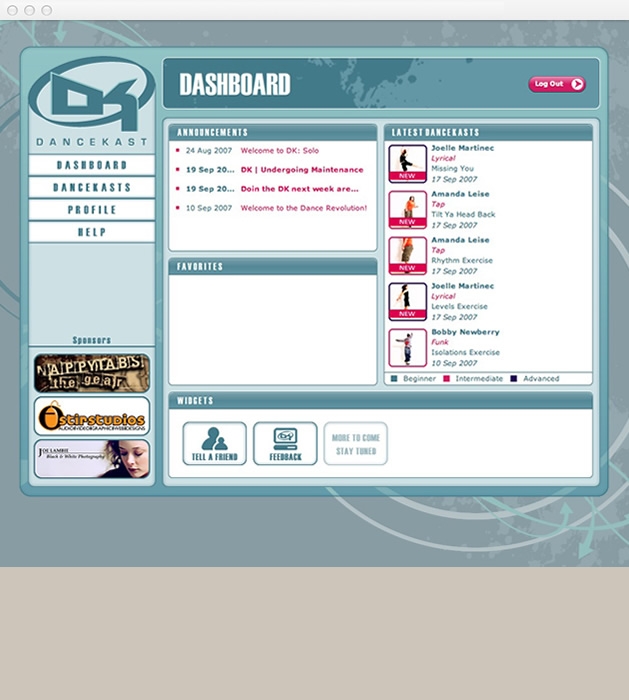 StirStudios Web Portfolio | DanceKast