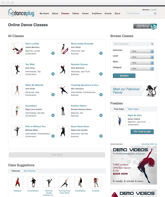 StirStudios Web Portfolio | DancePlug