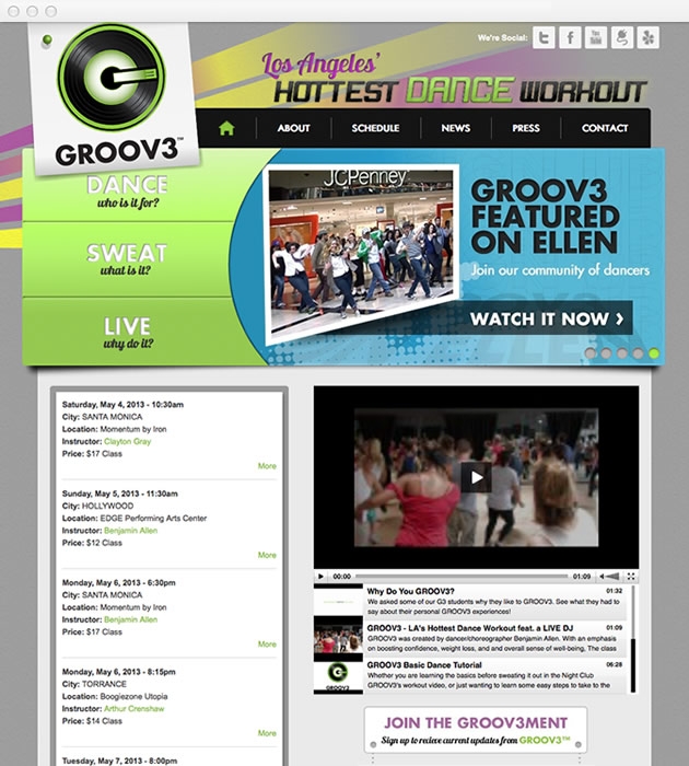 StirStudios Web Portfolio | GROOV3