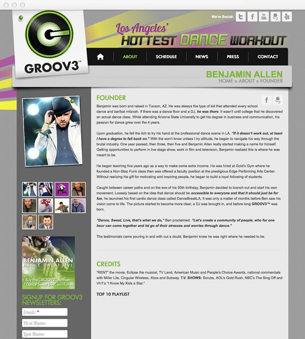 StirStudios Web Portfolio | GROOV3
