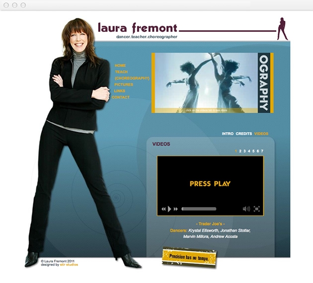 StirStudios Web Portfolio | Laura Fremont