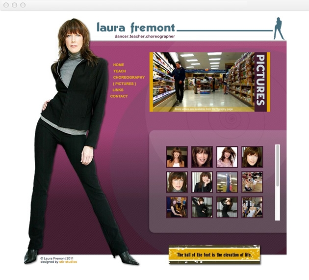 StirStudios Web Portfolio | Laura Fremont